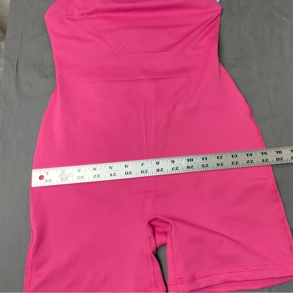 Fleo Bodysuit Small Pink Activewear Singlet One Piece Weightlifting NEW - Picture 12 of 15